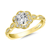 Halo Engagement Ring